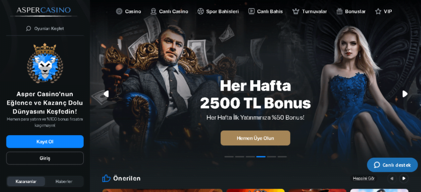 Aspercasino717.com Güncel – Aspercasino 717 Giriş Adresi